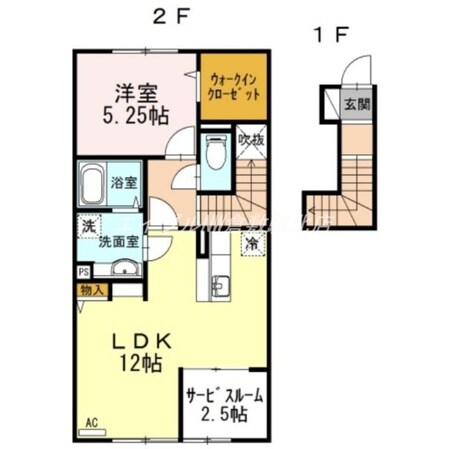 ナウ　リヴィエールの物件間取画像